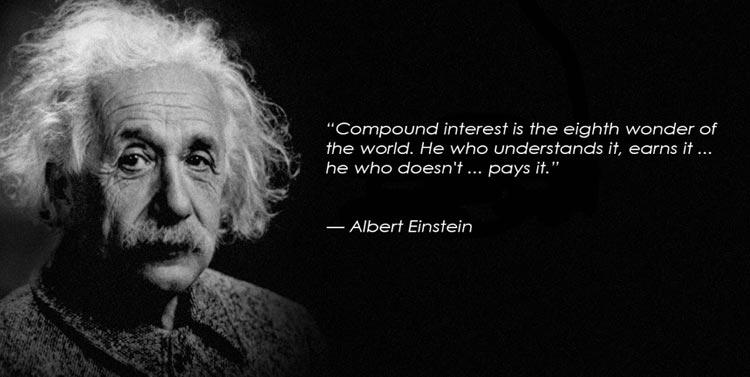 Compund Interest - Albert Einstein
