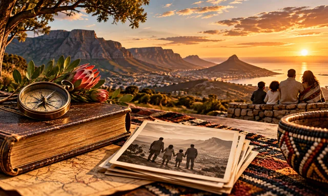 South African heritage, family legacy and generational wealth overlooking Cape Town